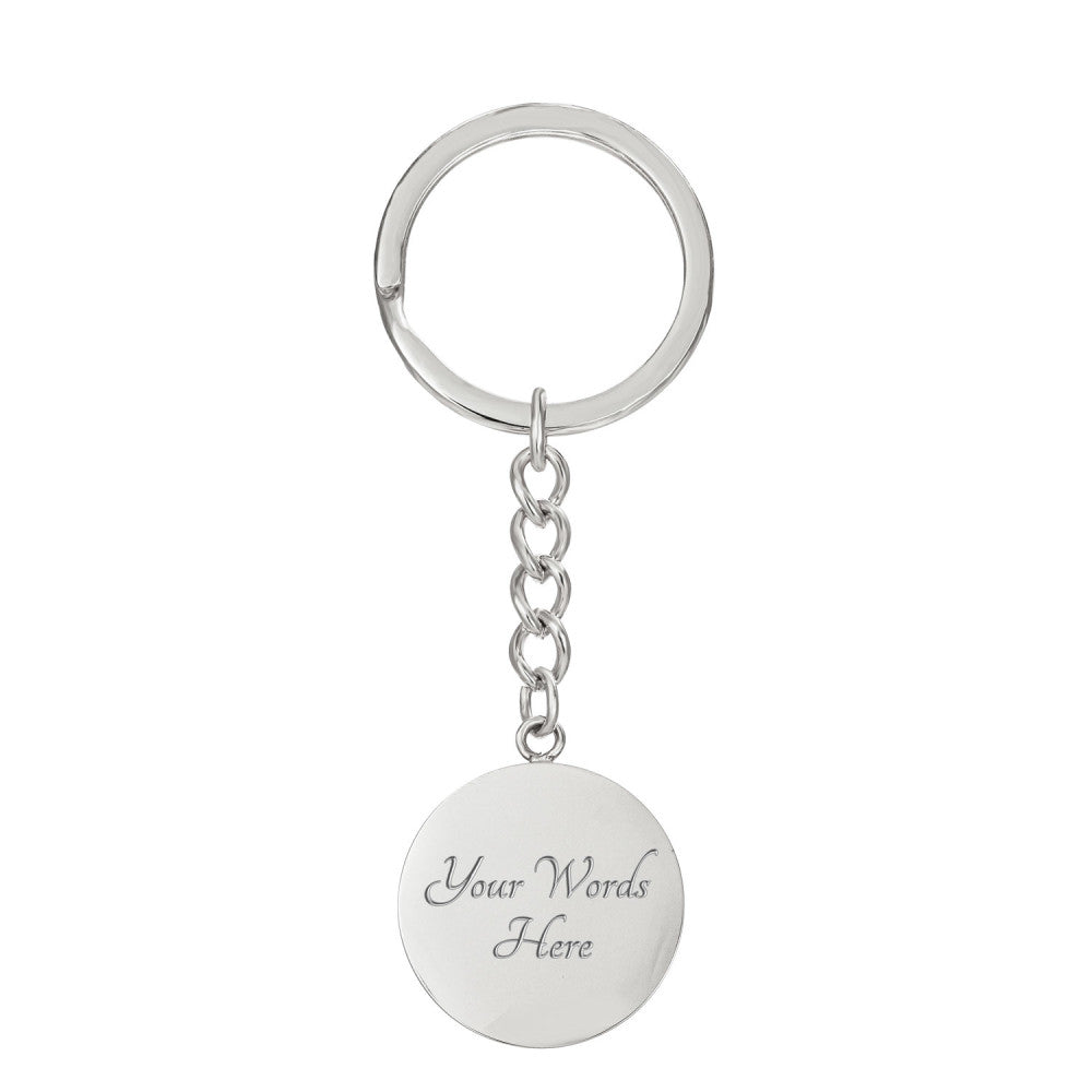 Be Still Key Chain