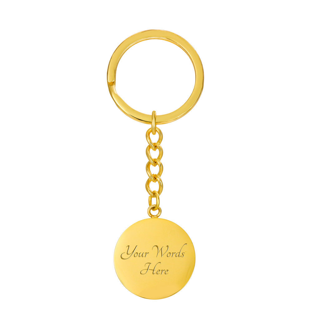 Be Still Key Chain