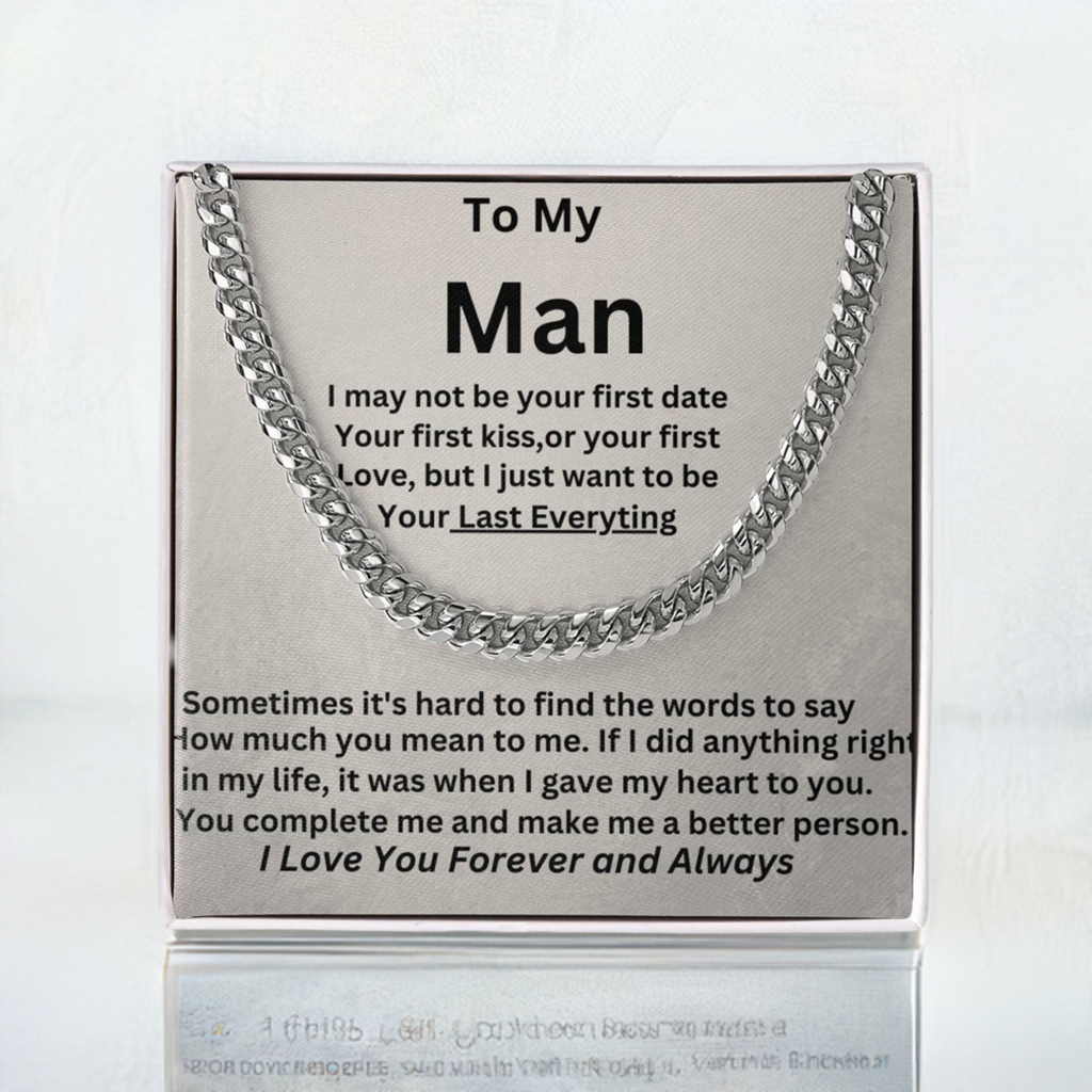 Cuban Link Chain Necklace - The Perfect Gift for Him