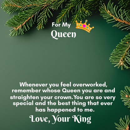 Regal Crown Pendant Necklace with Stunning Cubic Zirconia