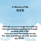 Dad Memorial Necklace