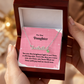Custom Name Necklace with Birthstone