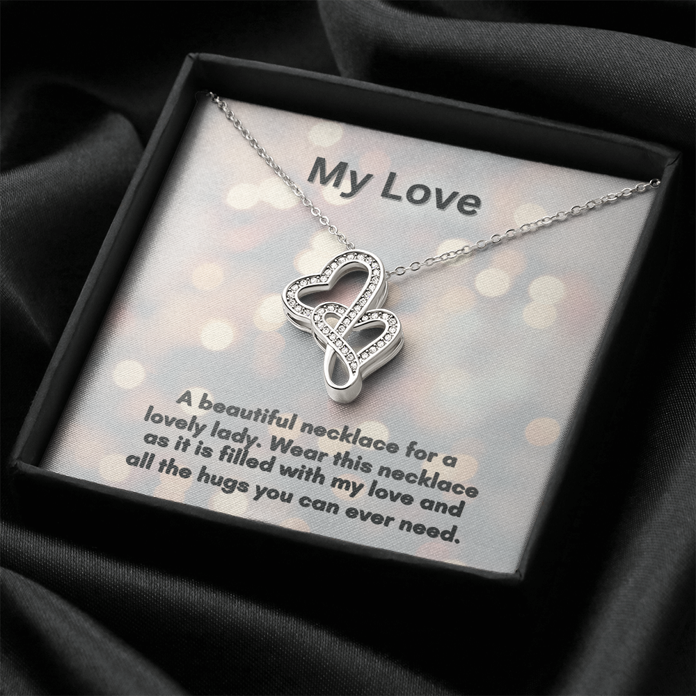 Heart-to-Heart Pendant Necklace - A Timeless Gift for Loved Ones