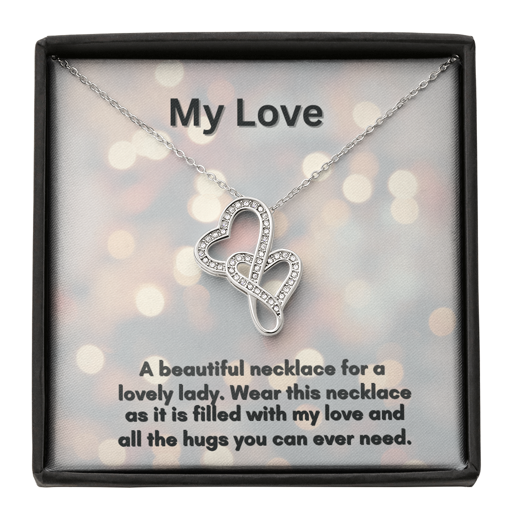 Heart-to-Heart Pendant Necklace - A Timeless Gift for Loved Ones