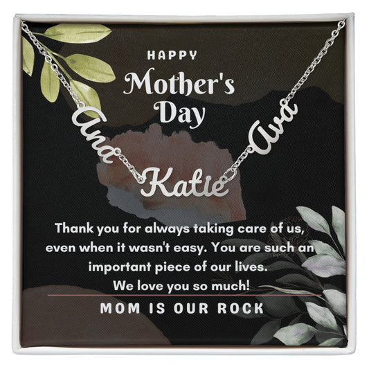 Personalized Multi Name Necklace