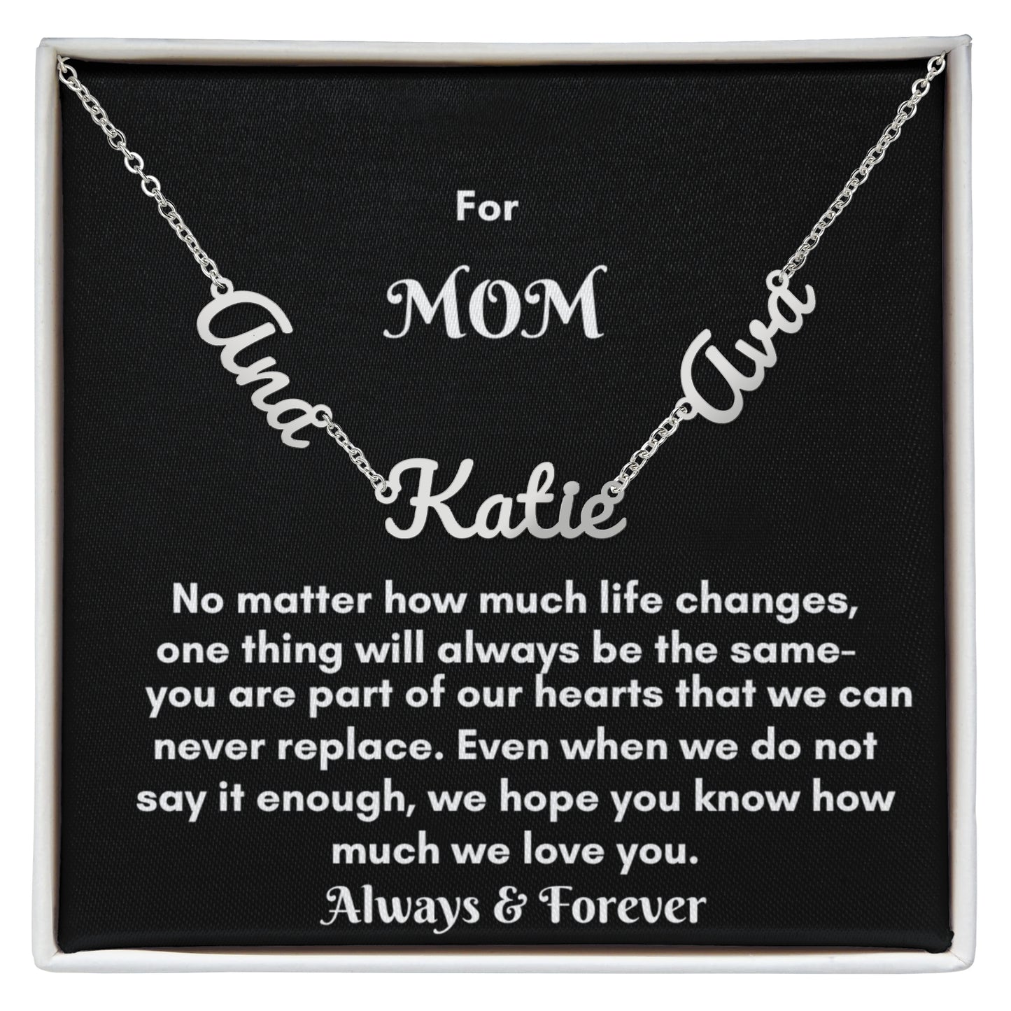 Multiple Name Necklace