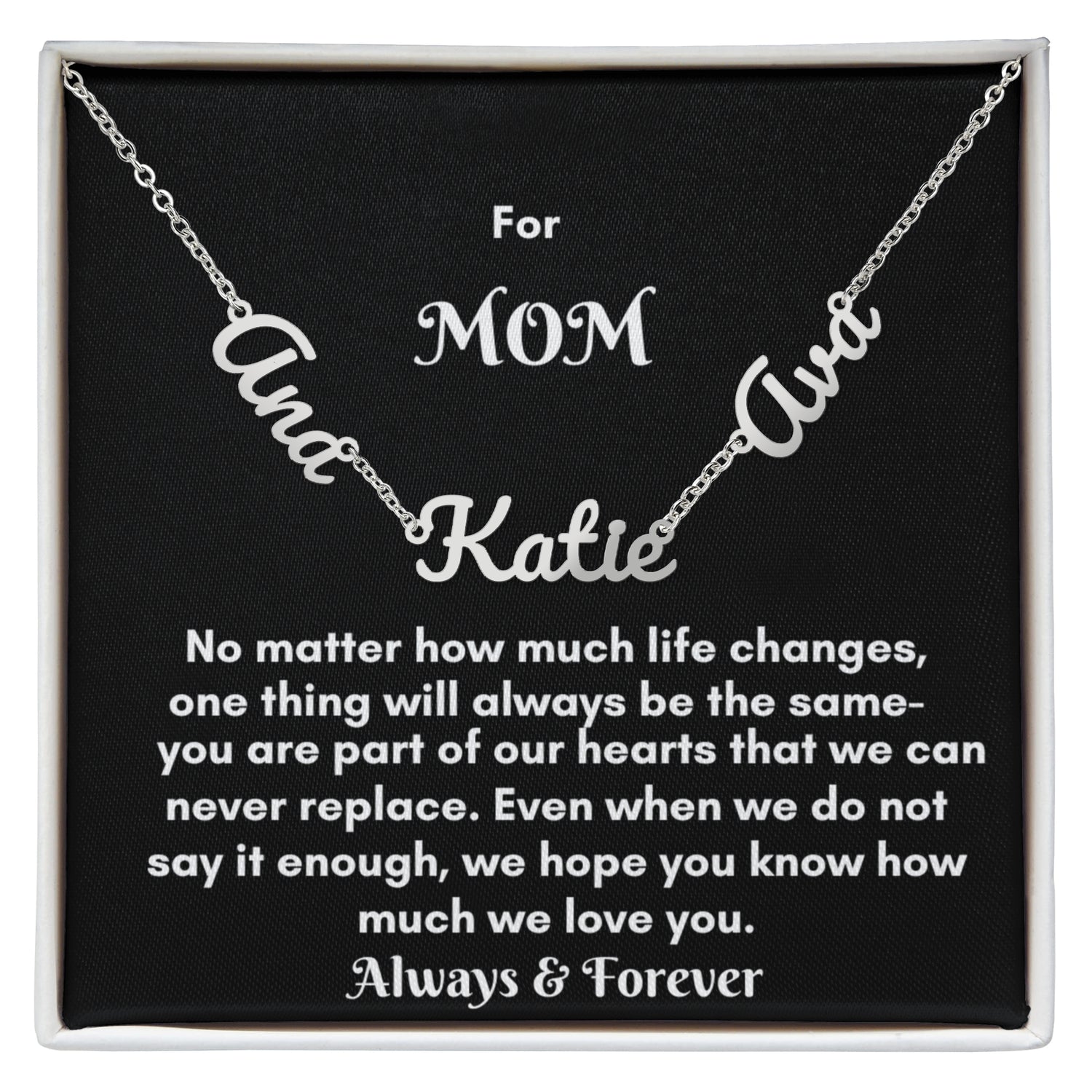 Personalized Name Necklace – A Heartfelt Jewelry Gift for Moms