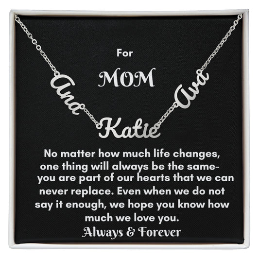 Multiple Name Necklace