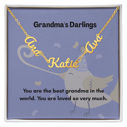 Custom Name Necklace - A Unique Keepsake for Cherished Connections