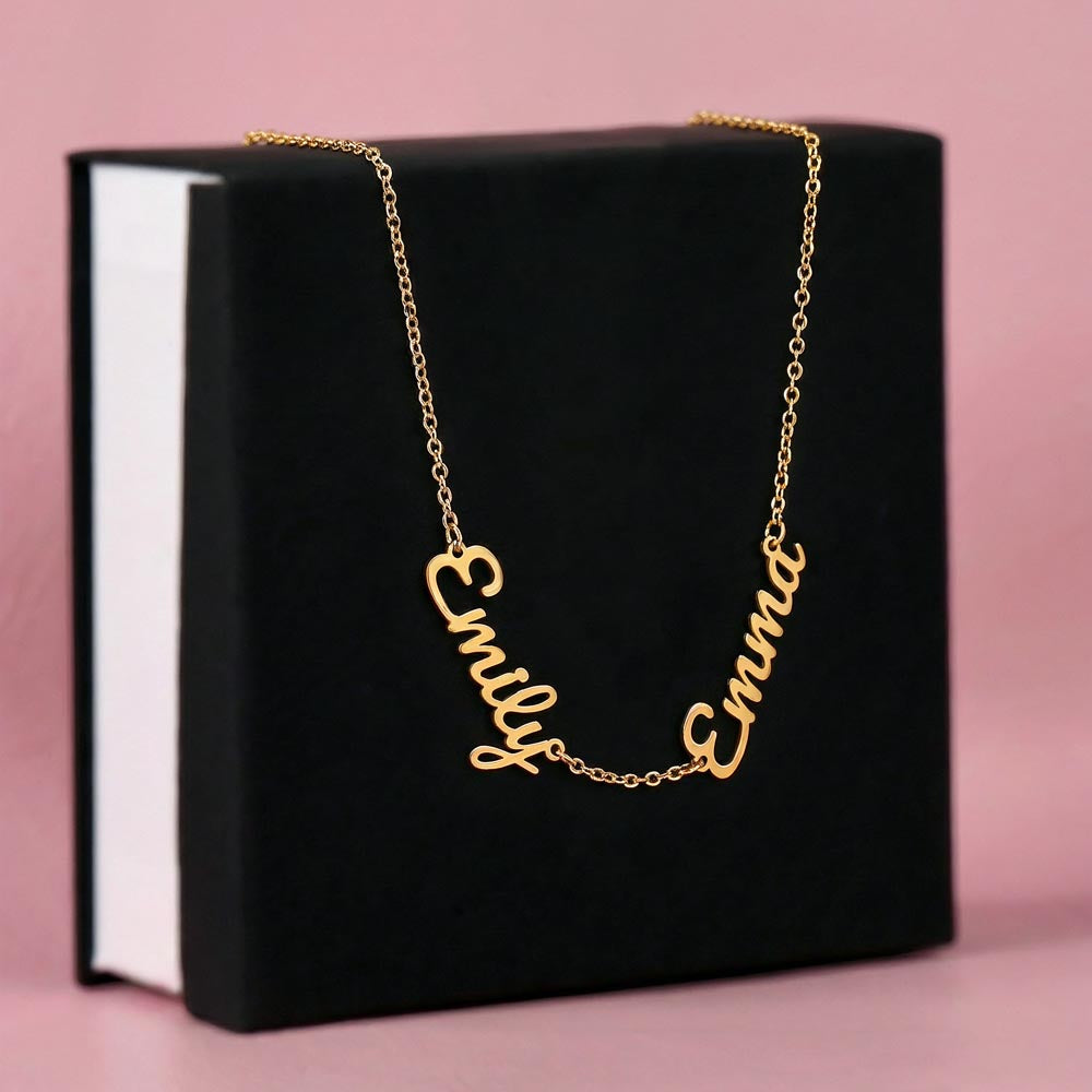 Personalized  Multiple Name Necklace