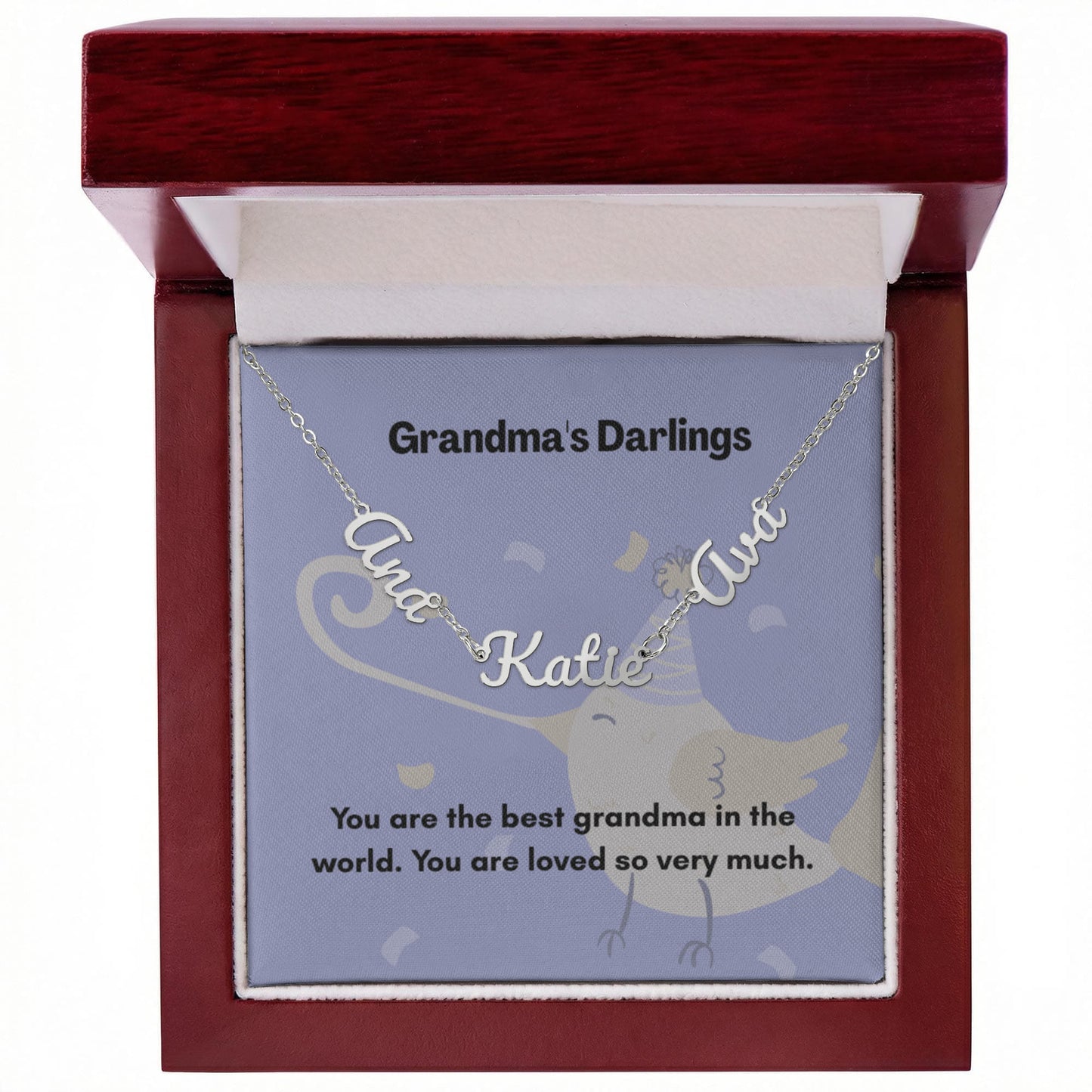 Personalized  Multiple Name Necklace