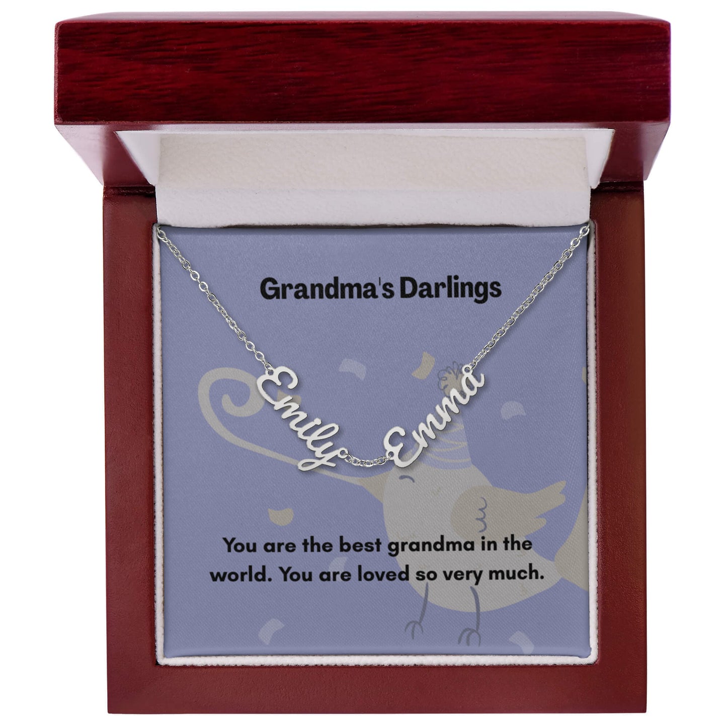 Personalized  Multiple Name Necklace