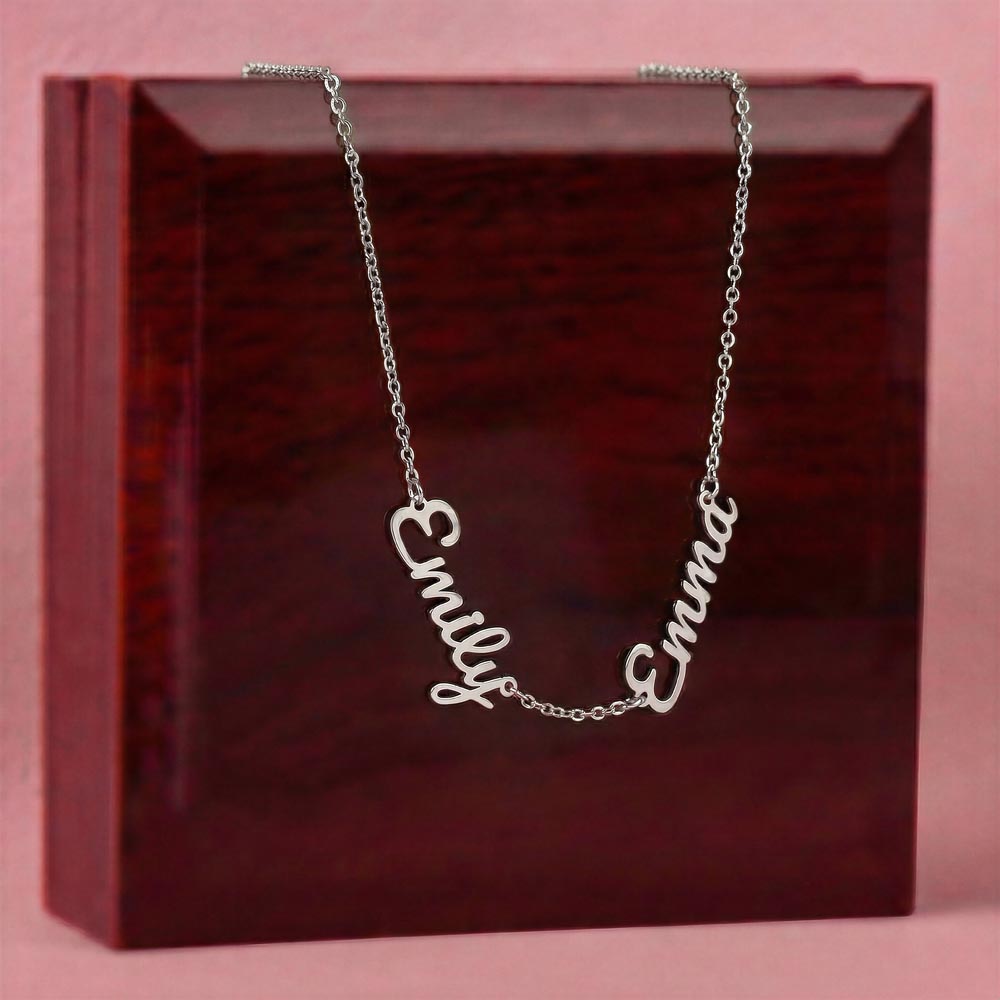 Personalized  Multiple Name Necklace