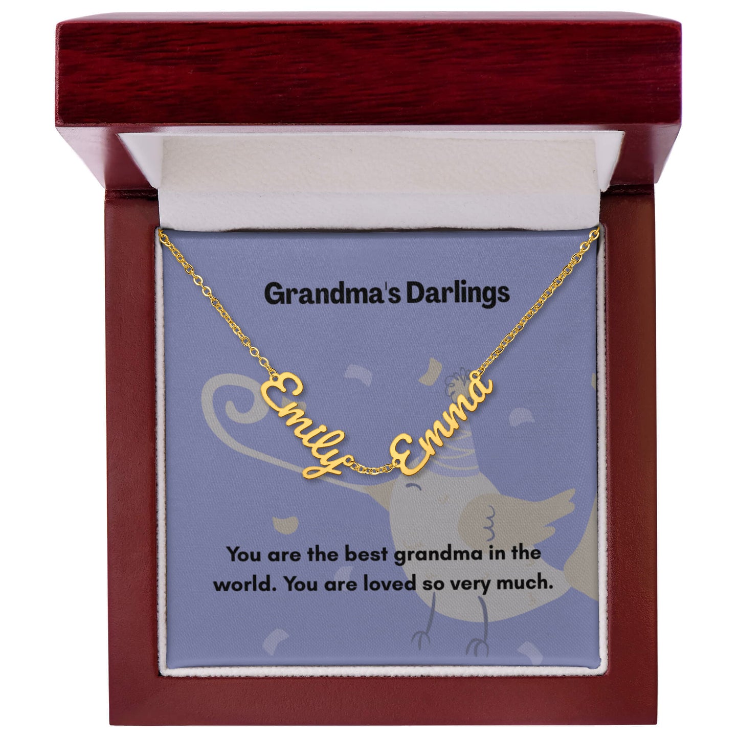Personalized  Multiple Name Necklace