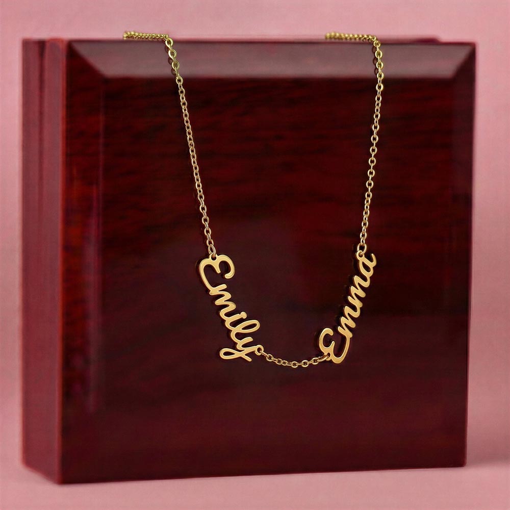 Multiple Name Necklace