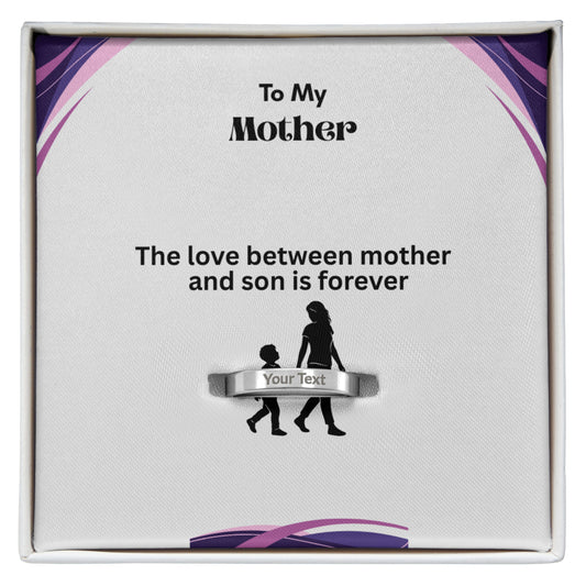 Engraved Women's Ring