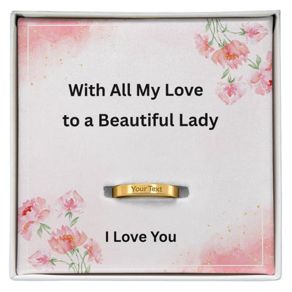 Personalized Engraved Women&