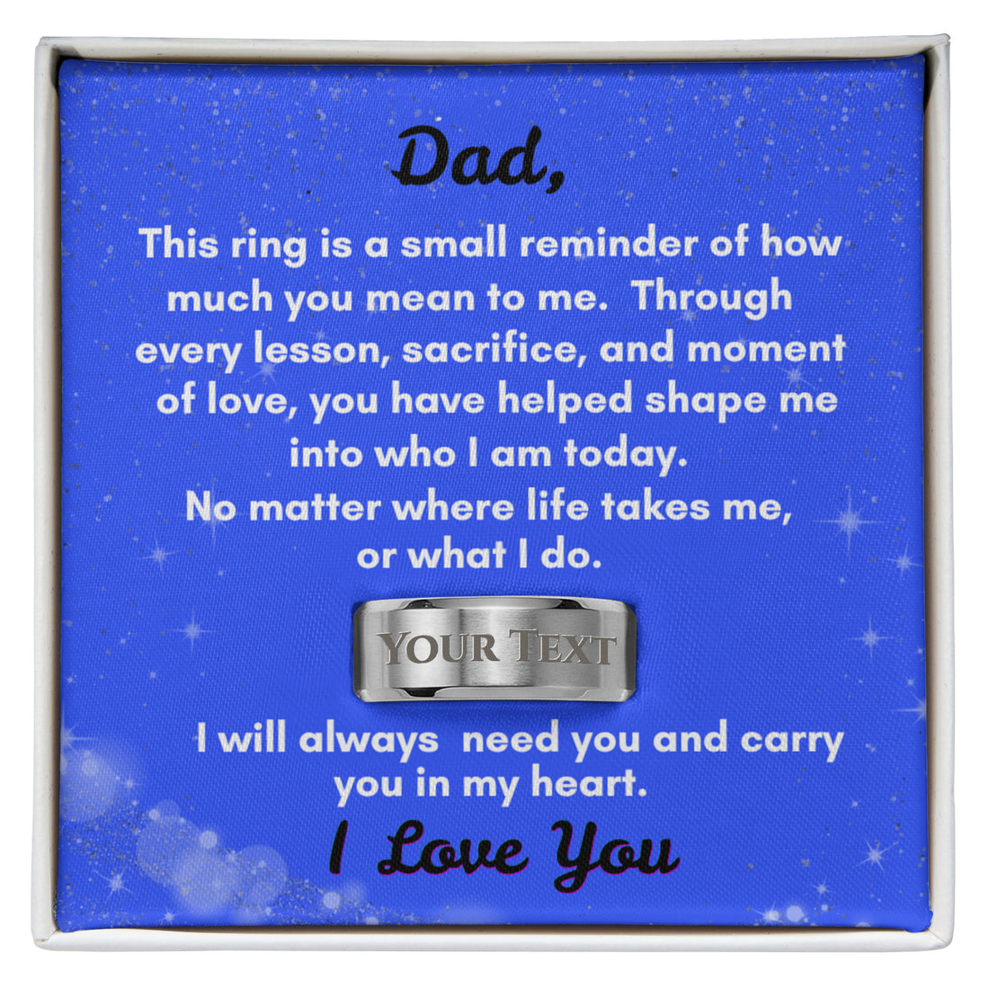 Custom Engraved Men&