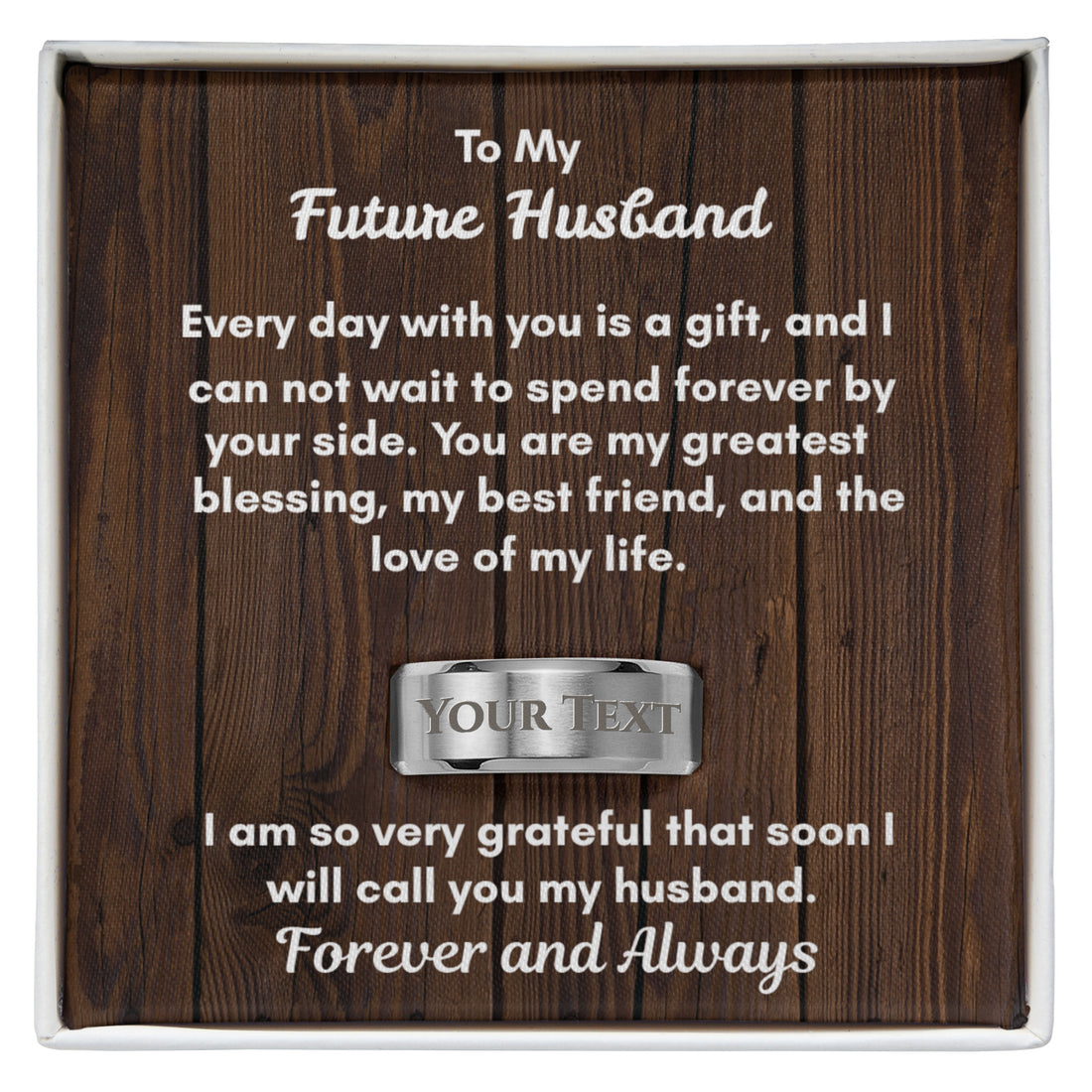 Custom Engraved Men&