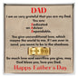 Dad's or Step Dad's Engraved Men's Ring