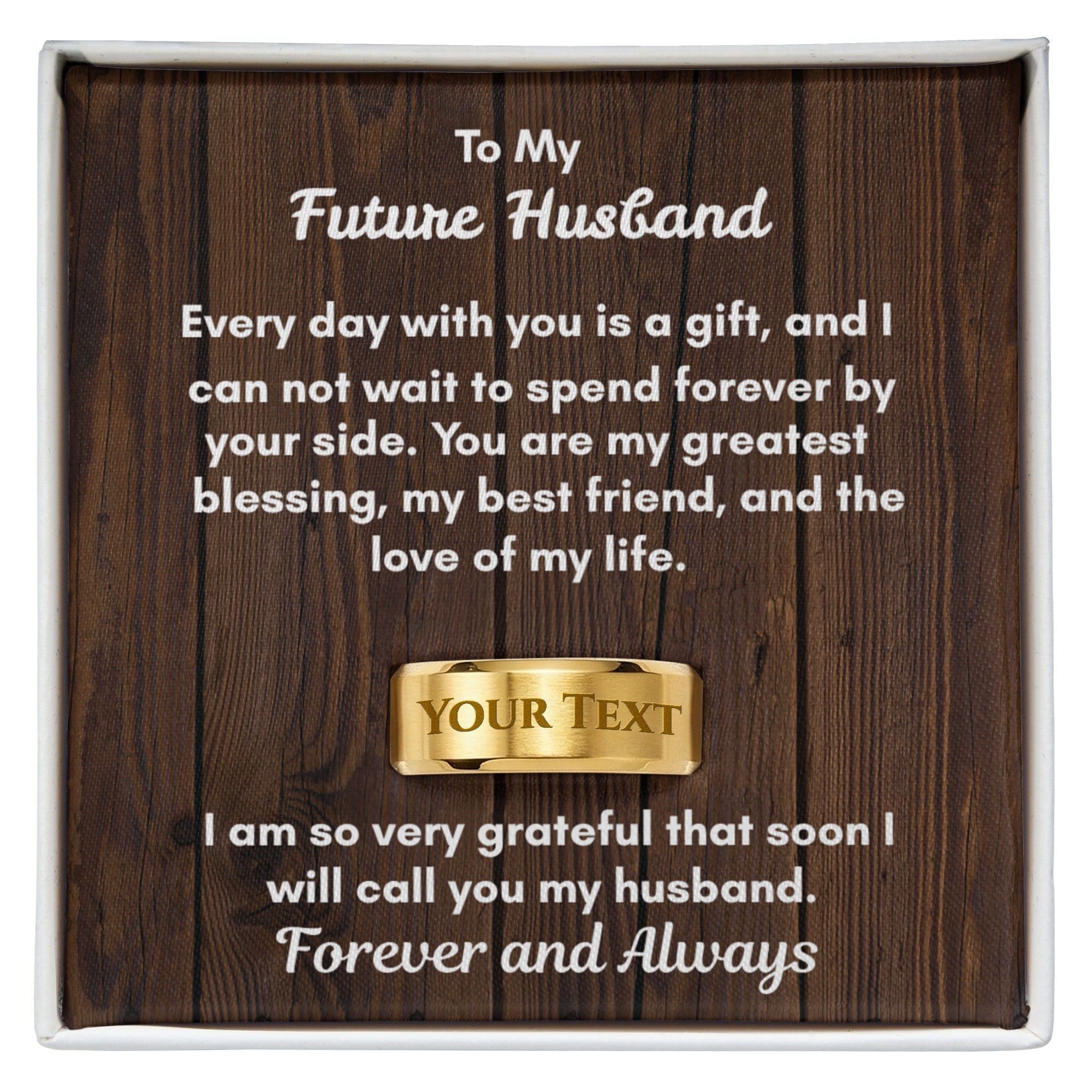 Custom Engraved Men&