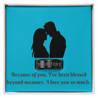 custom engraved men&