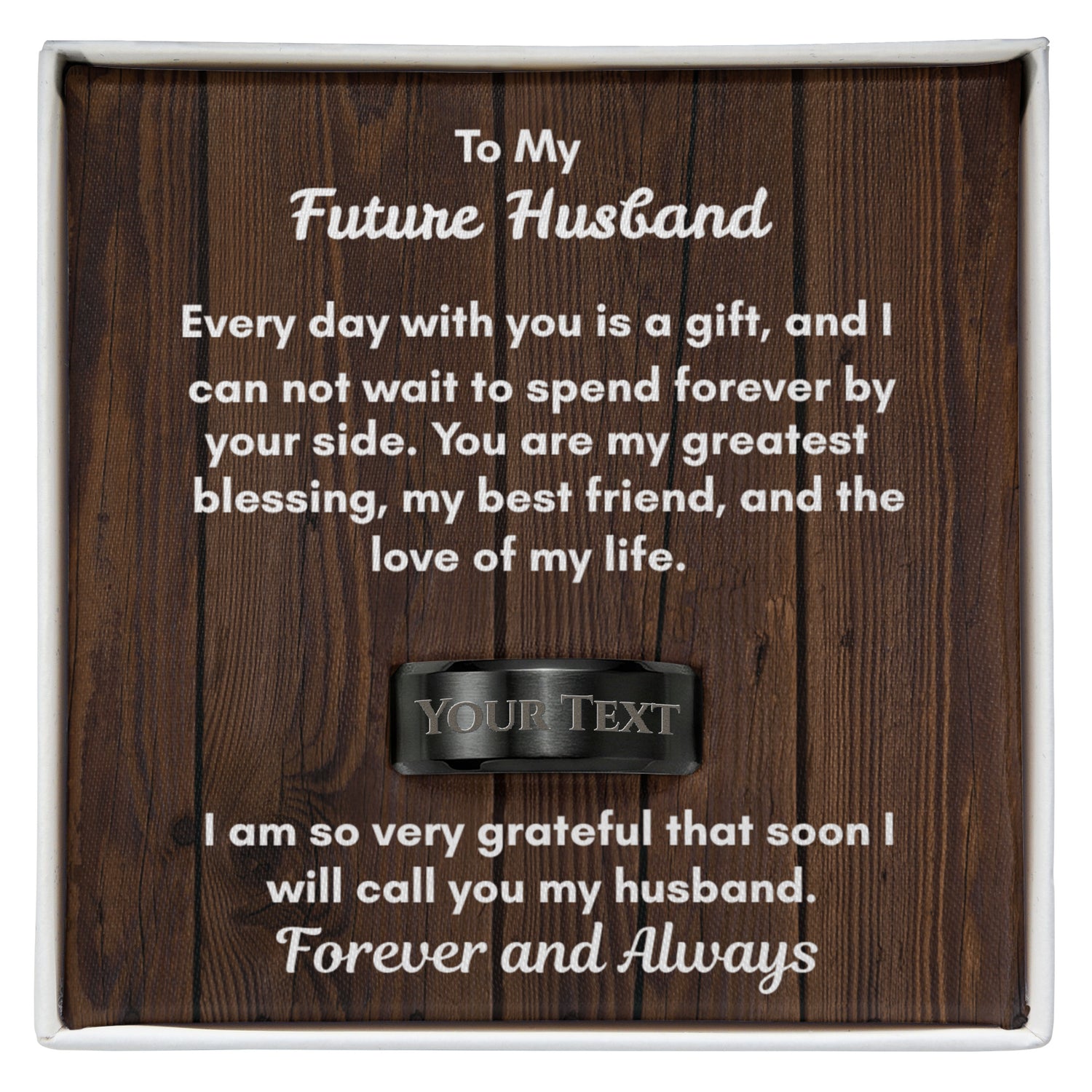 Custom Engraved Men&