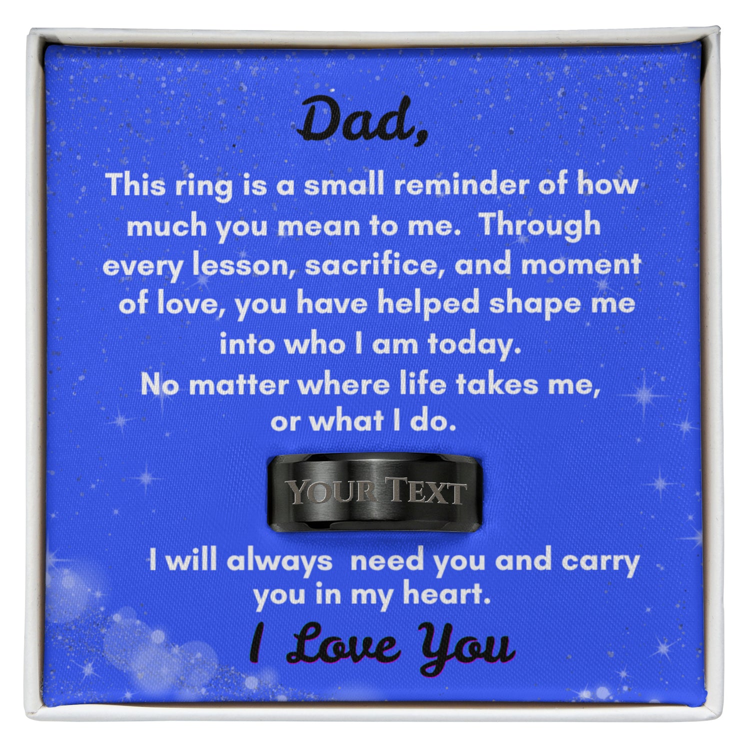 Custom Engraved Men&