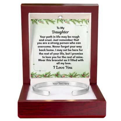 Custom Engraved Cuff Bracelet
