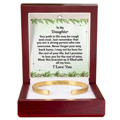 Custom Engraved Cuff Bracelet