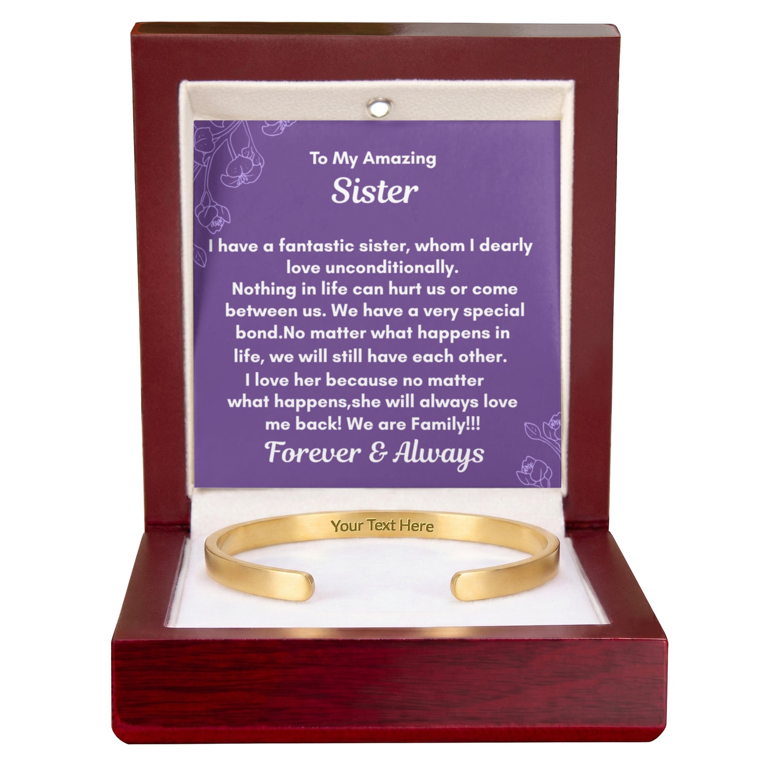 Custom Engraved Cuff Bracelet