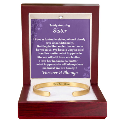 Custom Engraved Cuff Bracelet