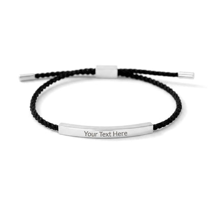 Custom Engraved Bar Bracelet