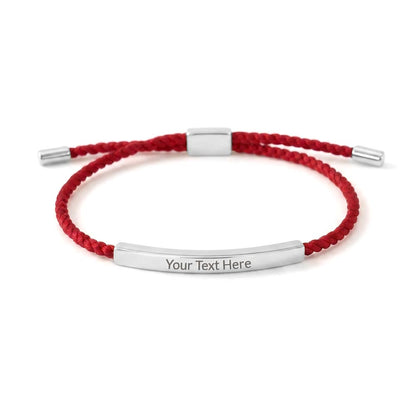 Custom Engraved Bar Bracelet