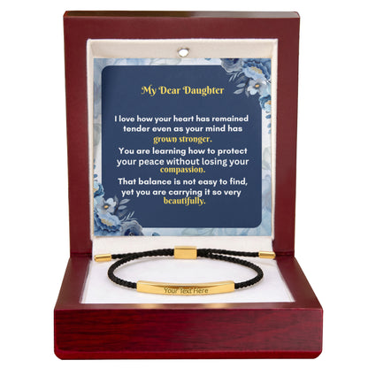 Custom Engraved Bar Bracelet