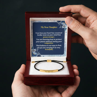 Custom Engraved Bar Bracelet