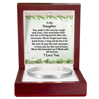 Custom Engraved Cuff Bracelet