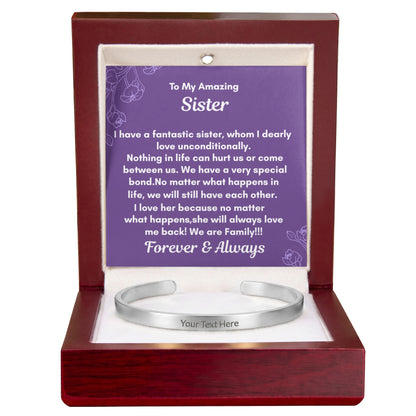 Custom Engraved Cuff Bracelet