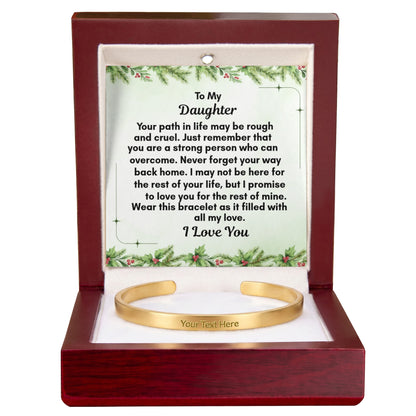 Custom Engraved Cuff Bracelet