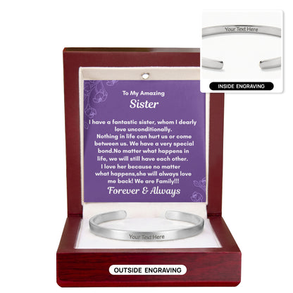 Custom Engraved Cuff Bracelet