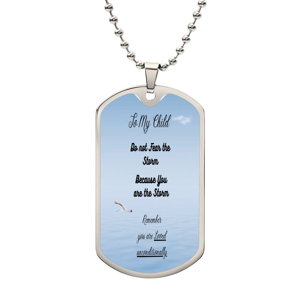 Personalized Dog Tag Necklace for Kids – A Meaningful Keepsake They&