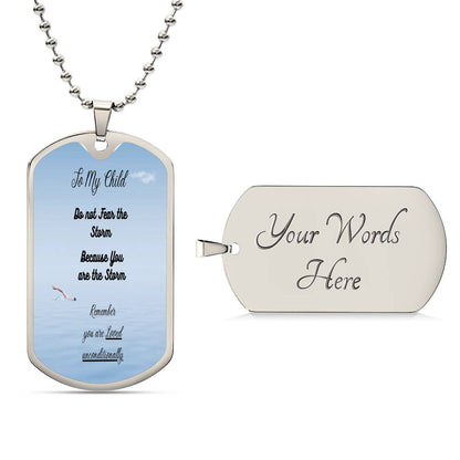 Personalized Dog Tag Necklace for Kids – A Meaningful Keepsake They&