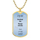 Dog Tag Necklace for you Child