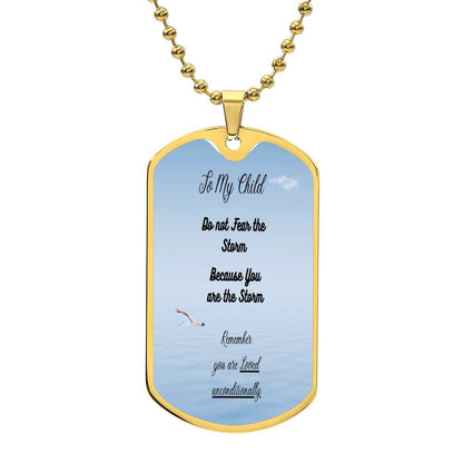 Personalized Dog Tag Necklace for Kids – A Meaningful Keepsake They&