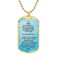 Luxury Military Dog Tag