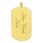 Dog Tag Necklace for you Child