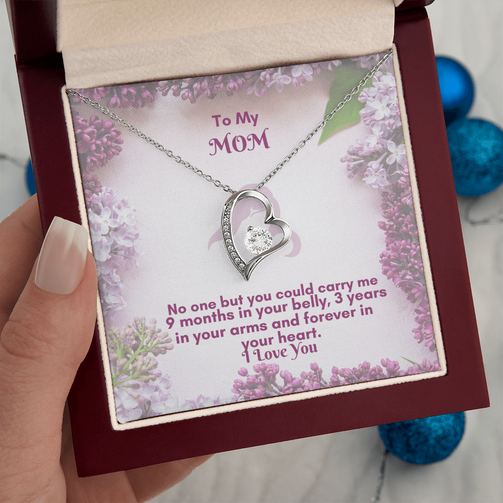 Forever Heart Necklace - A Timeless Gift for Mom