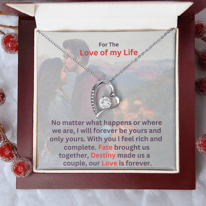 Forever Love Necklace - A Timeless Gift for Her Heart