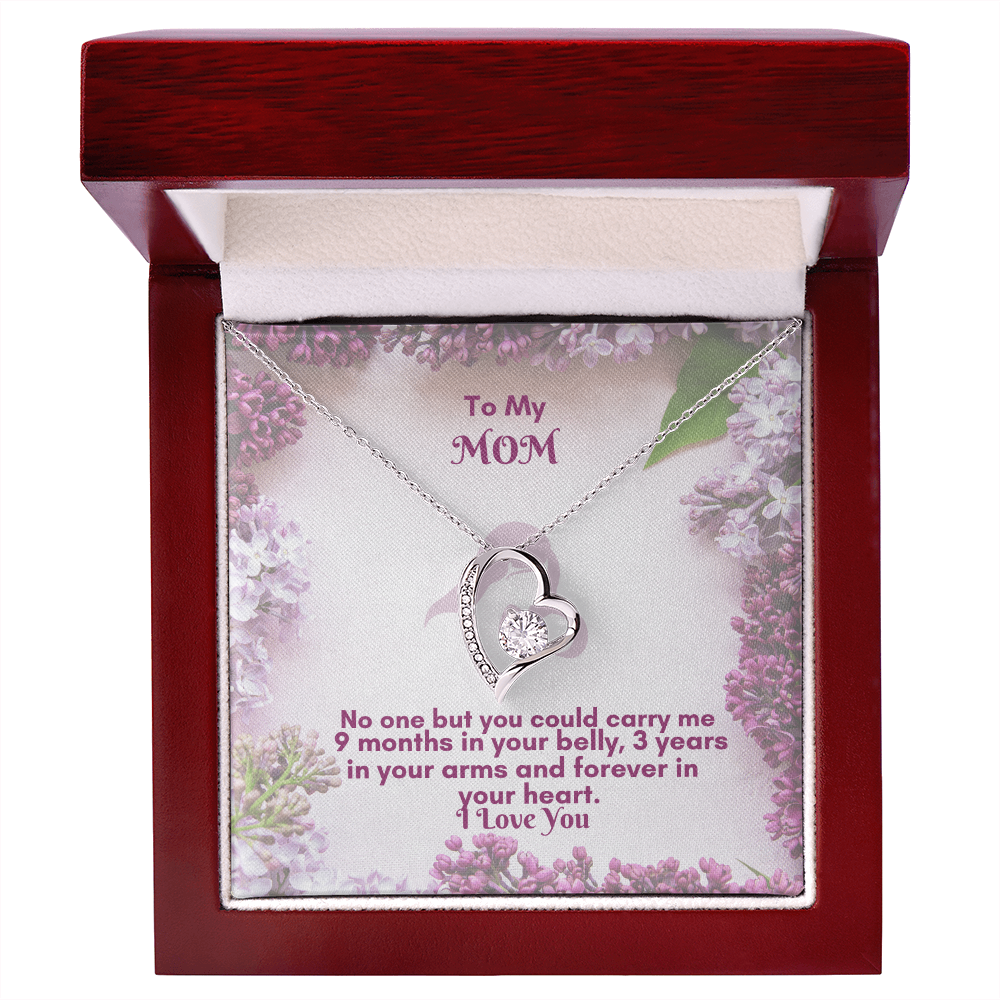 Forever Heart Necklace - A Timeless Gift for Mom