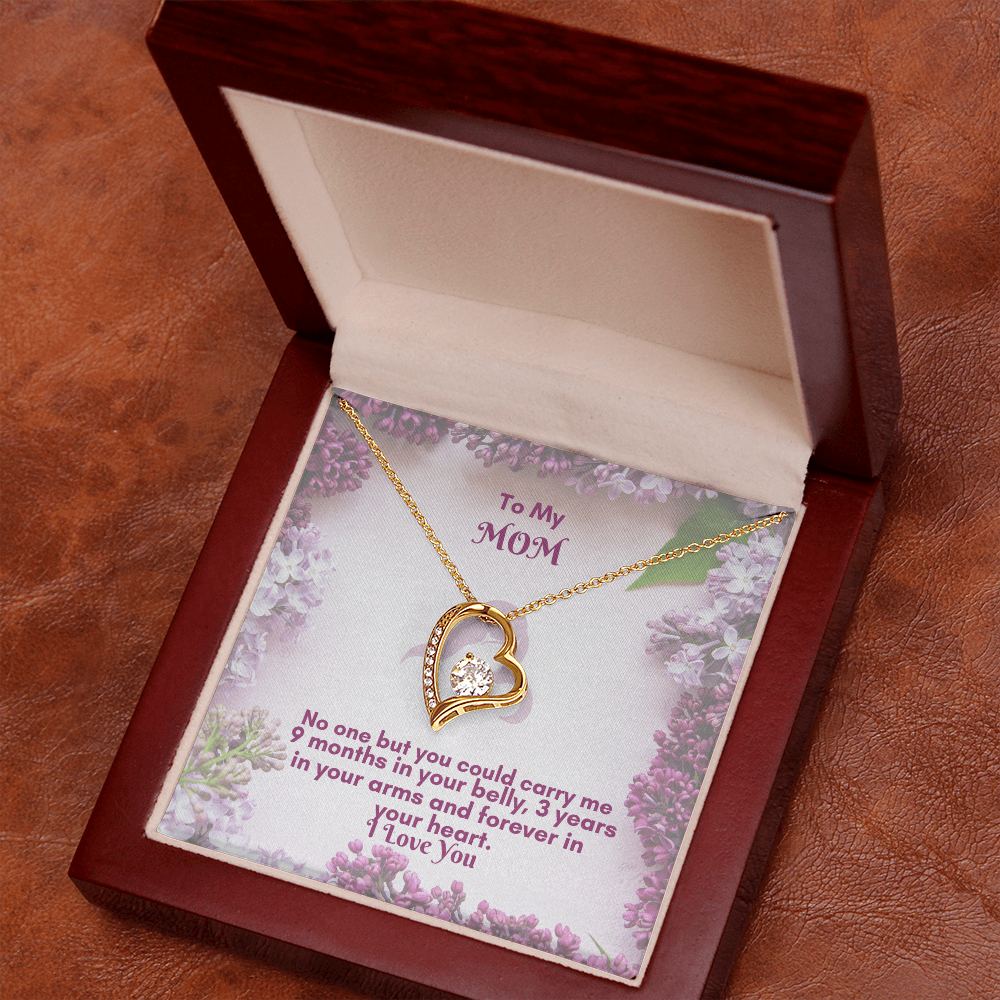 Forever Heart Necklace - A Timeless Gift for Mom